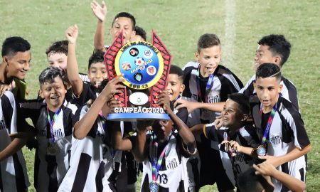 Santos goleia Manaus FC no fechamento da 1ª fase do AM Sub-11