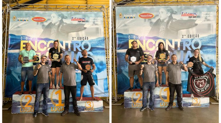 Campeões da segunda Copa Encontro das Águas de Jiu-Jítsu Gi e Nogi - capa de site