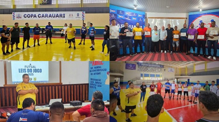 Carauari - formação de árbitros de futsal - divulgação 1