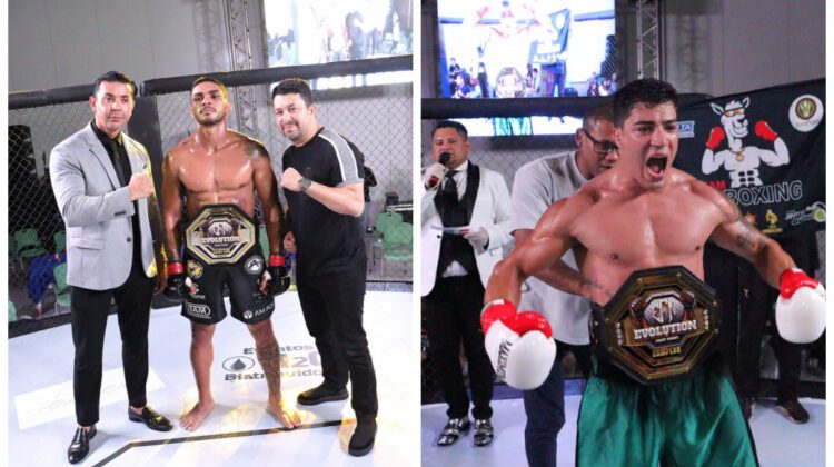 Evolution Fight Night - melhores da noite - Lucas Batista e Pedro KB Castro - fotos Emanuel Mendes Siqueira