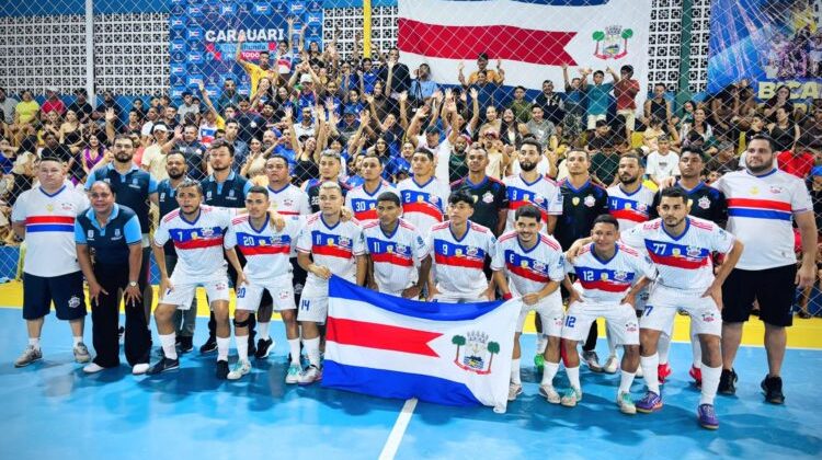 Futsal - Carauari - hexampeão do Torneio Intermunicipal - sede Itamarati - maio 2026 - divulgação 1