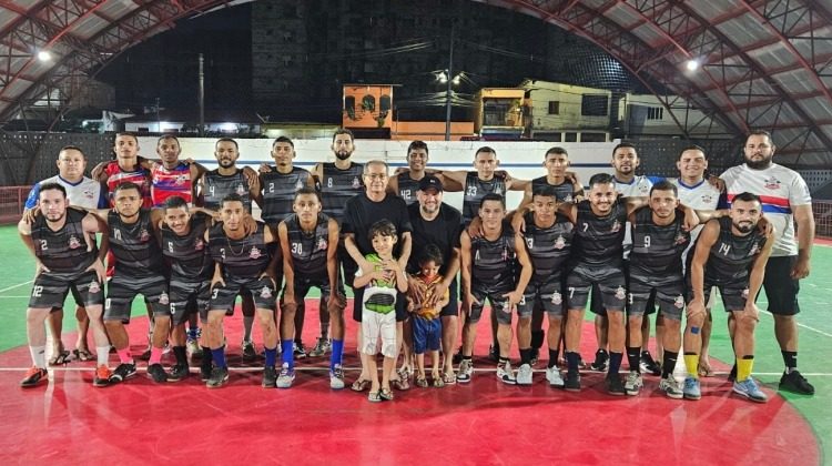 Futsal - Carauari - visita do prefeito Airton Siqueira - foto 2