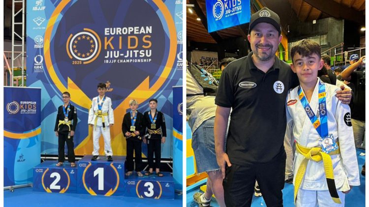 JJ - Europeu 2025 - Davi Diogo Batista Dutra e seu pai Diogo Dutra - divulgação 1