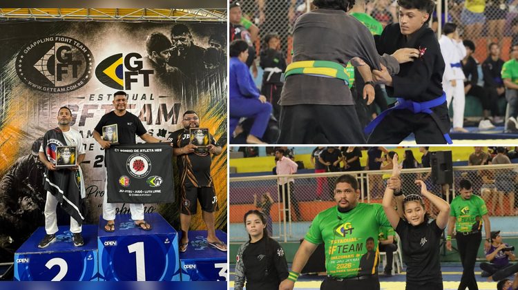 JJ - equipes campeãs do Estadual GF Team Amazonas de Jiu-Jítsu Gi e Nogi 2026 - fotos Emanuel Mendes Siqueira e Yasmin Nicole
