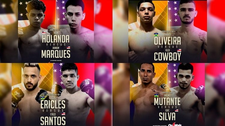 MMA - lutadores da X-Union Academy de Manaus - BRTL Fight Combat 4 - 26 abril 2025 - Porto Velho - Rondônia