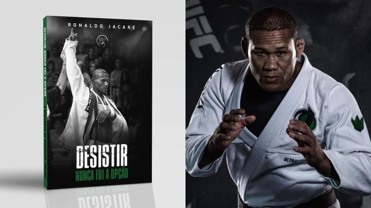 Ronaldo Jacaré - Jiu-Jitsu - Livro Desistir nunca foi a opção - divulgação 2