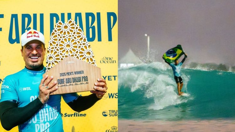 Foto 1: @wslbrasil @wsl / Foto2: Max Physick/World Surf League via Getty Images